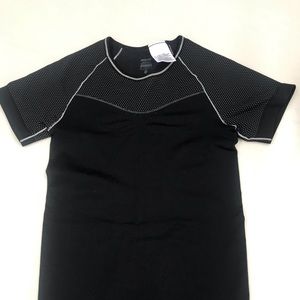 Nike short sleeved black dri fit shirt